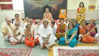 Nagpur Local Sabha Volunteers adn members with HH Swmaiji (31 March 2025)